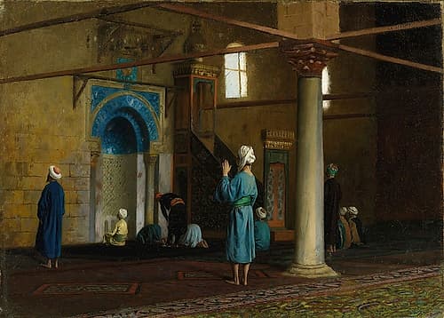 At Prayer, Cairo Art Print by Jean-Leon Gerome
