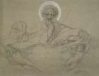God the Father Supported by Angels Art Print