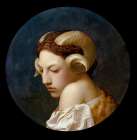 La Bacchante 1853 Art Print