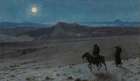 La Fuite En Egypte Nuit Art Print