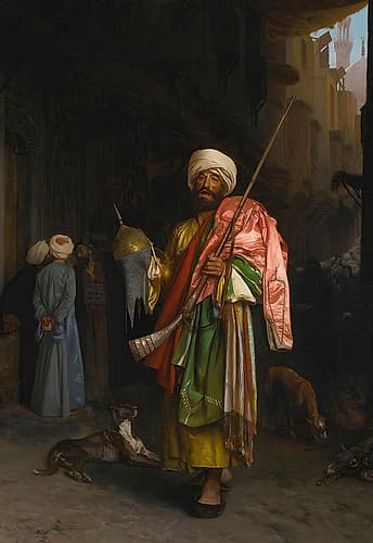 Marchand Ambulant Au Caire Art Print