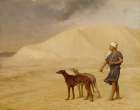 On the Desert 1867 Art Print