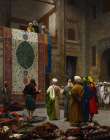 The Carpet Merchant 1887 Art Print
