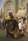 The Carpet Merchant Of Cairo 1869 Art Print