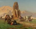 The Colossus Of Memnon Art Print
