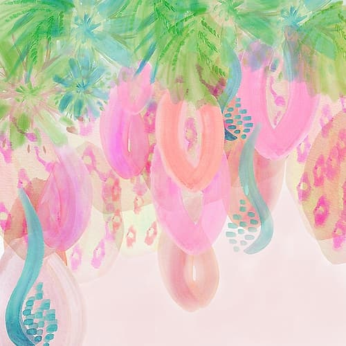 Tropical Canopy Art Print