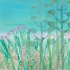 Beach Reeds II Art Print