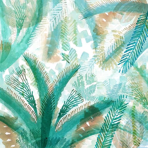 Ocean Garden I Art Print