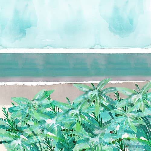 Wild Palms III Art Print