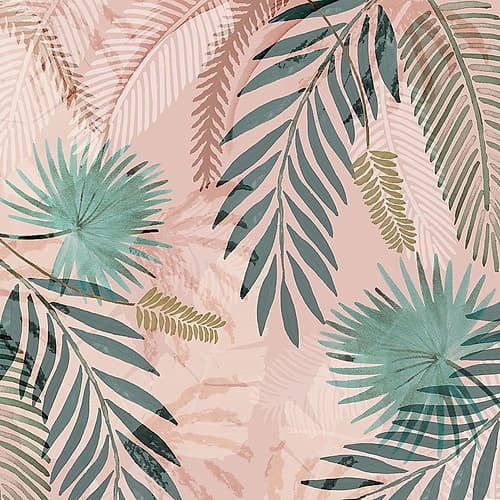 Vintage Palms I Art Print