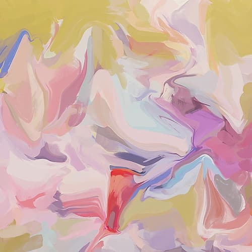 Freedom of expression II Art abstrait reproduction