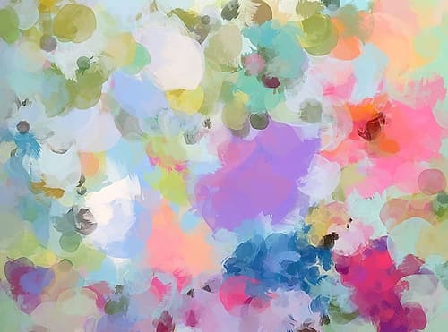 Playful Movement III Art Print
