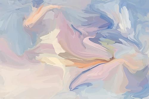 Arctic Drift Art abstrait reproduction