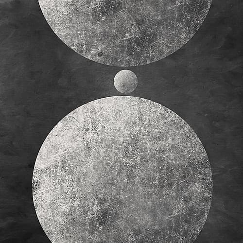 Geometry Mystery Moon I Art Print