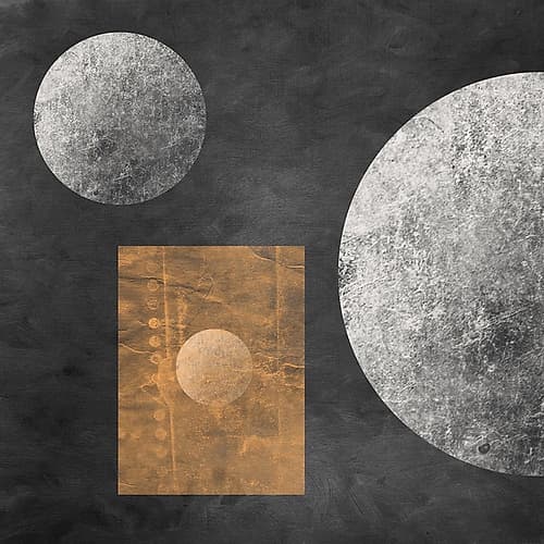Geometry Mystery Moon V Art Print