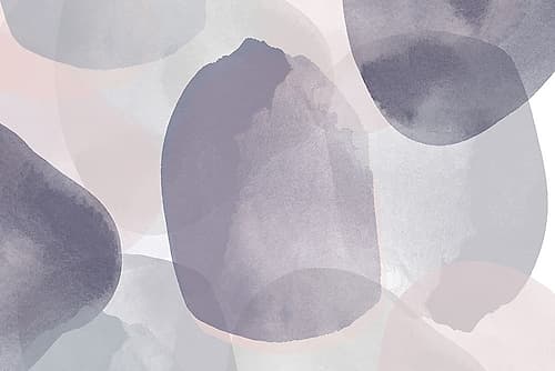 Minimalist Pink Purple Palette I Art Print