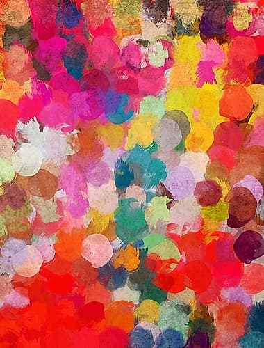 Bohemian Color Expression I Art Print
