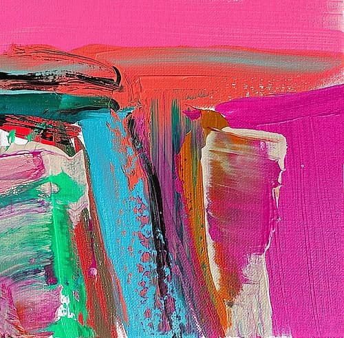 Joyful Modernist Abstraction V Art Print