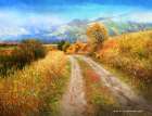 Nice Road Shot Idaho Art Print