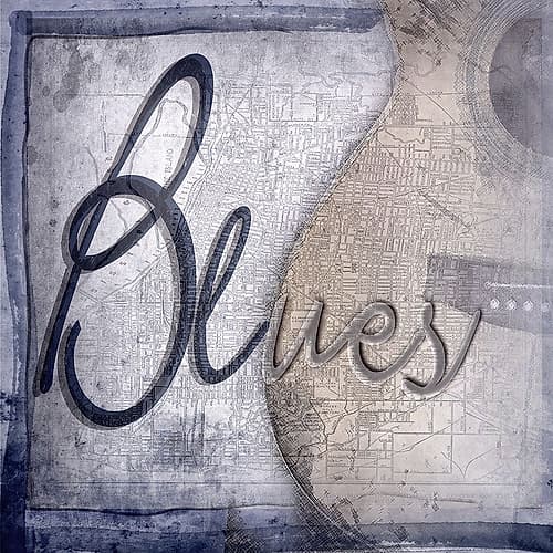 Blues Art Print by Karen Smith