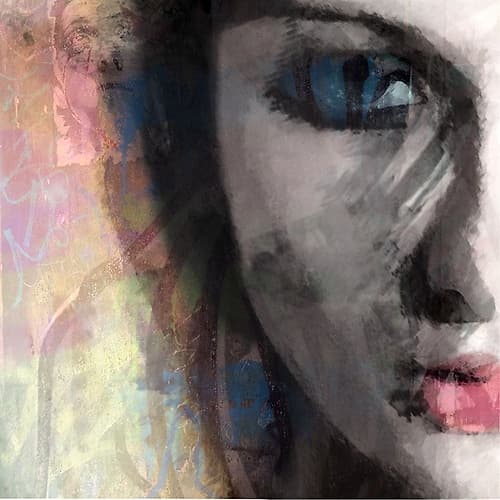 Facepaint II Art Print