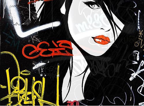 Wild at Heart Figurative Print