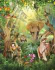 Jungle Mix III Art Print