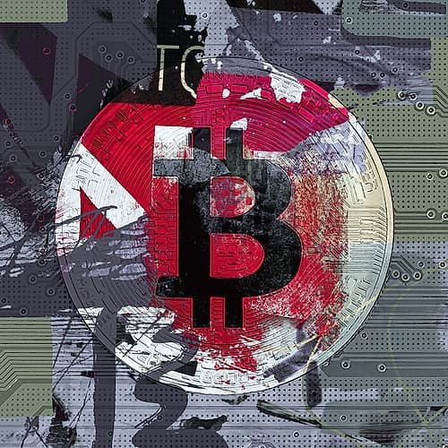 Bitcoin Crypto Currency I Art Print