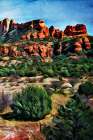 Arizona Isnt She Grand Canyon II Art Print