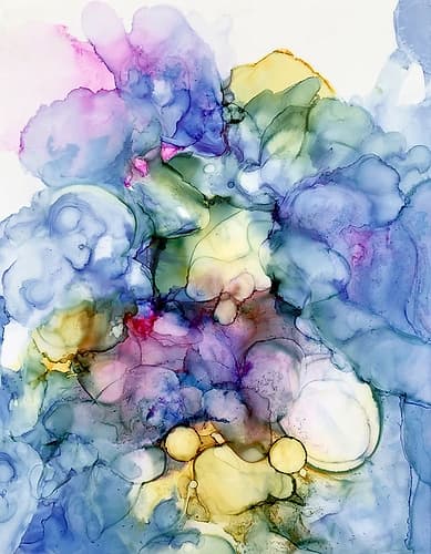 Pansy Explosion Art Print