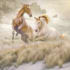 Equine Exuberance Art Print