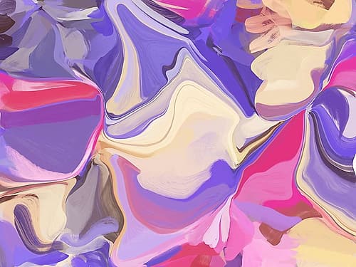 Color Burst Abstraction VIII Art Print