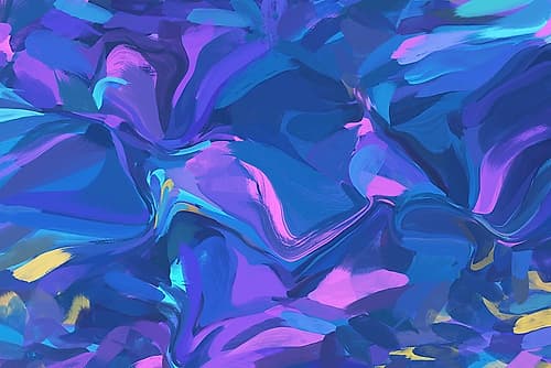 Color Burst Abstraction X Art Print