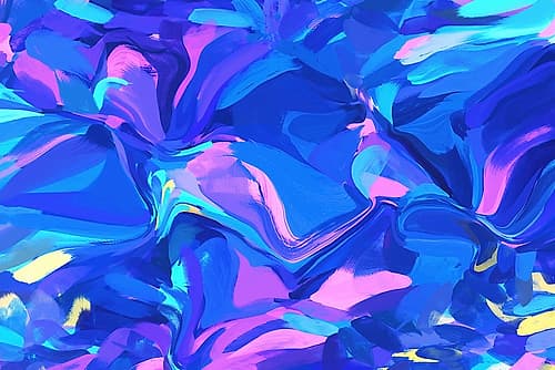 Color Burst Abstraction XI Art Print