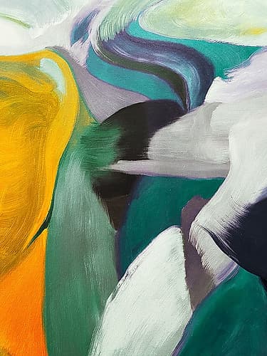 Neutral Flow III Art Print