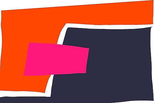 Art Shape Colors design XVIII Art Print