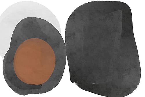 Art Shape Colors design XXV Art Print