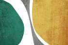 Art Shape Colors Design XXXIV Art Print