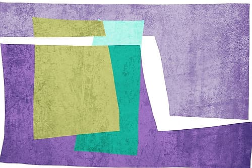Art Shape Colors Design XXXX Art Print