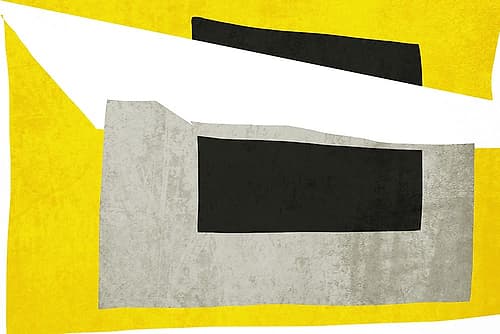 Art Shape Colors Design XXXXII Art Print