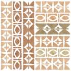 Earthy Geometric III Art Print