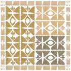 Earthy Geometric IV Art Print