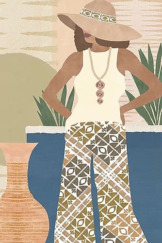 Zairah II Art Print