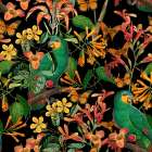 Happy Parakeets Art Print