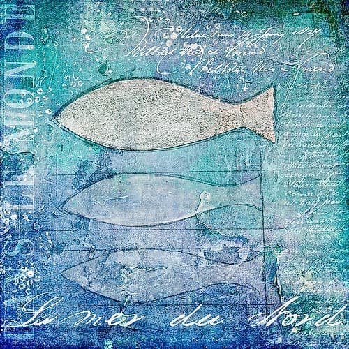 Down by the Sea III Signs Print