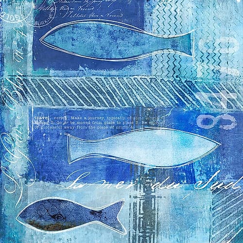 Down by the Sea IV Art Print