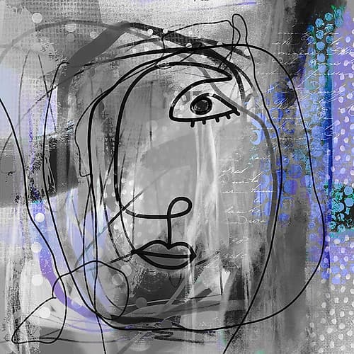 Fancy Girl I Art Print