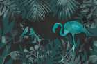 Flamingo Jungle Art Print