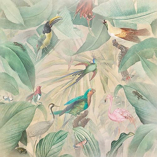 Vintage Tropics II Art Print