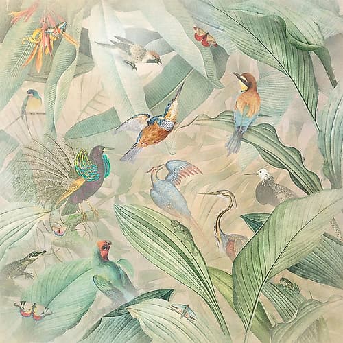 Vintage Tropics III Art Print